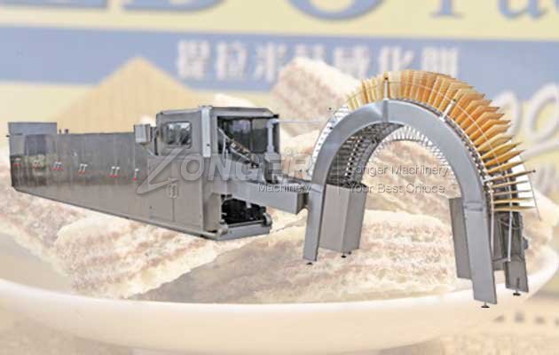 wafer cookie production line