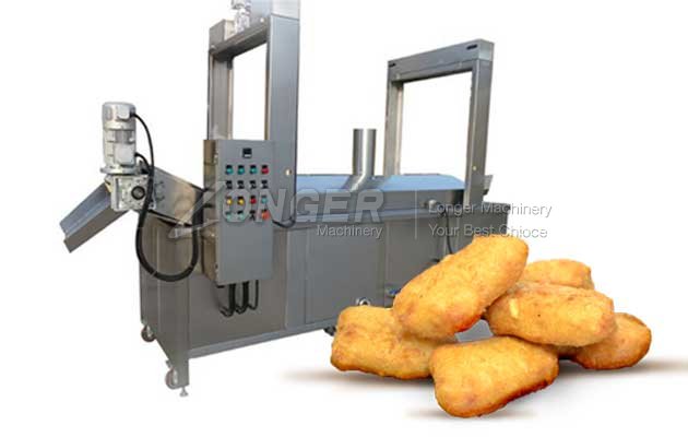 chicken nuggets frying machine price manufacturer