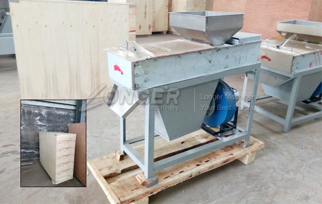 peanut peeling machine packed to sengegal