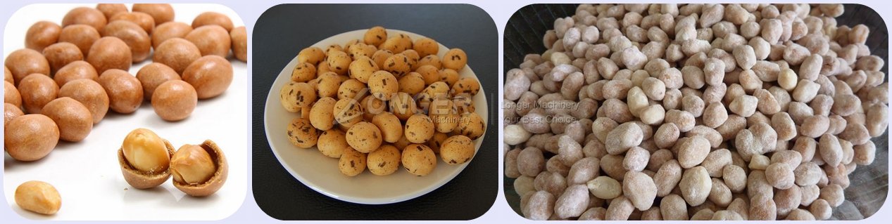 how to amek flour coated peanut